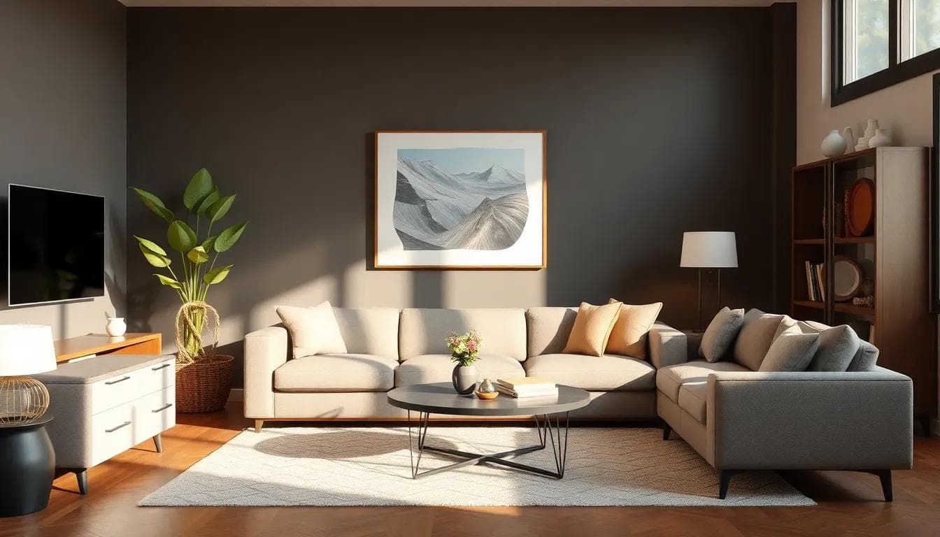 AI-generated editorial hero image for Modern Luxury Living Room Decor Ideas: Easy and Affordable Tips for Beginners
